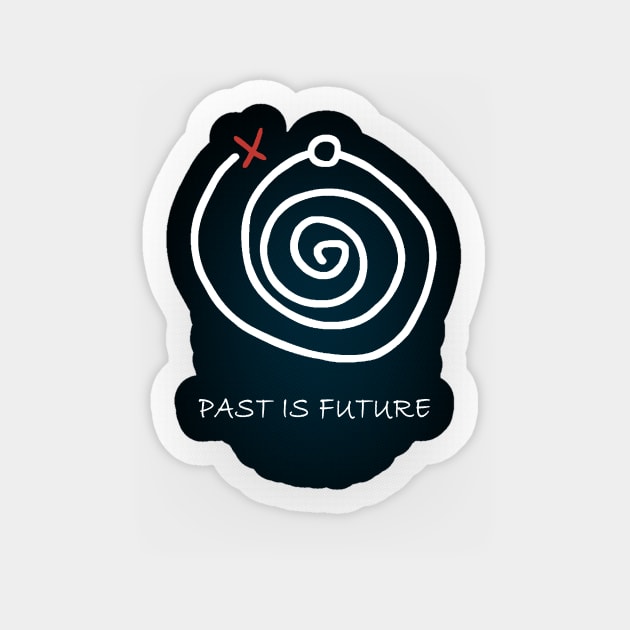 Past is Future Sticker by GameShadowOO